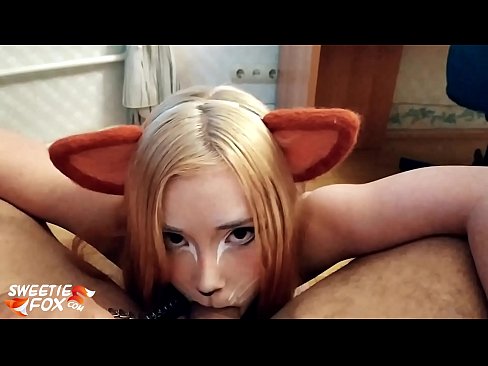 ❤️ Kitsune ਉਸ ਦੇ ਮੂੰਹ ਵਿੱਚ ਡਿਕ ਅਤੇ ਕਮ ਨਿਗਲ ਗੁਣਵੱਤਾ ਸੈਕਸ